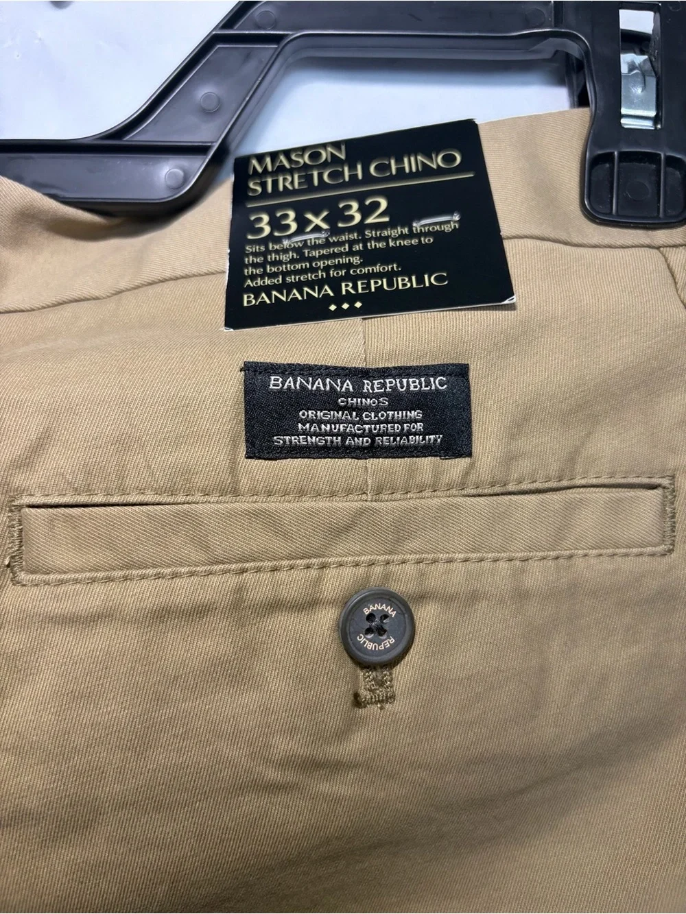 Banana Republic Men's Chinos in Khaki Tan